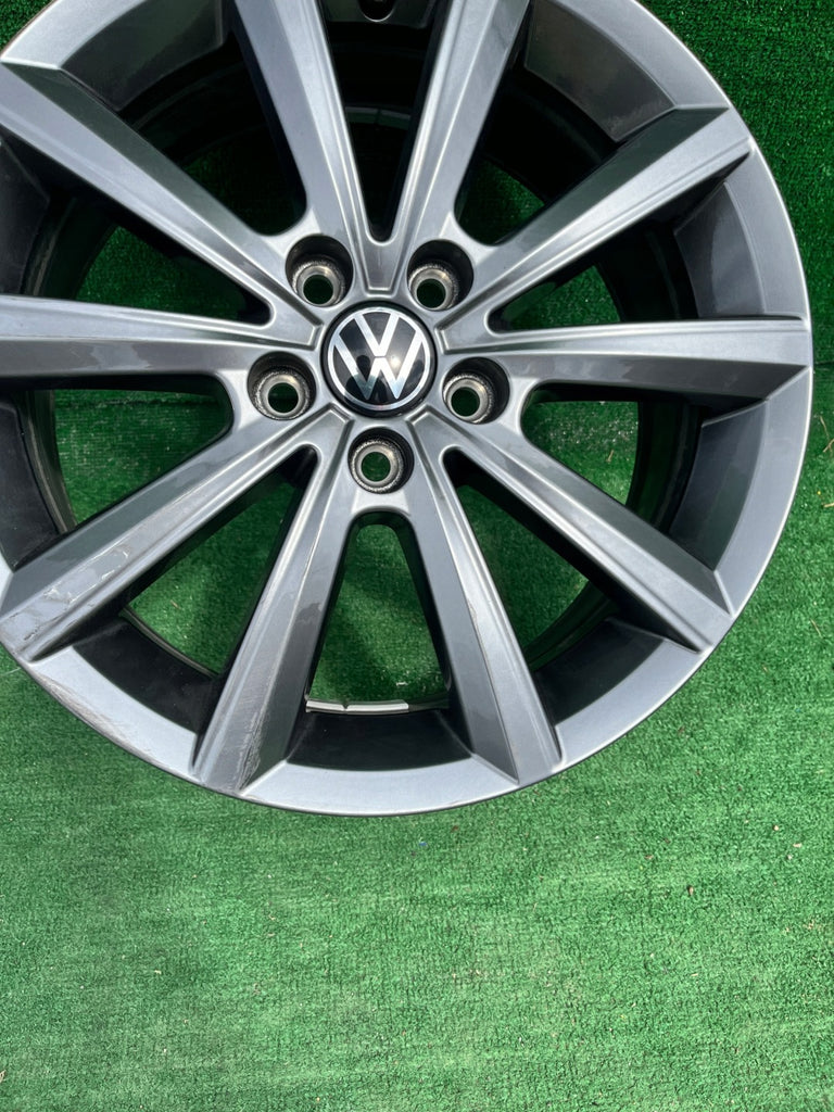 1x Alufelge 16 Zoll 6.0" 5x100 45ET Glanz Silber 2G0601025AF VW I Rim Wheel FEL1550944053ew
