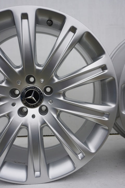 4x Alufelge 20 Zoll 8.5" 5x112 29ET Glanz Silber A2924010300 Mercedes-Benz Gle FEL3187060872gv