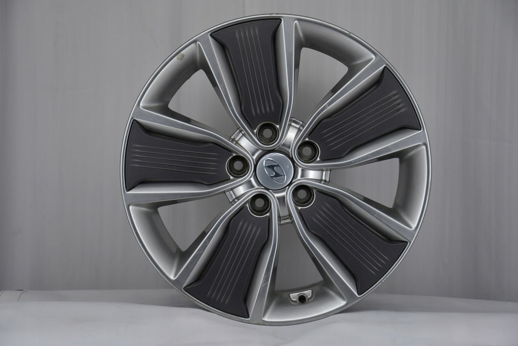 4x Alufelge 17 Zoll 7.0" 5x114.3 53ET Glanz 52910-G2300 Hyundai I Rim Wheel FEL7978997480rd