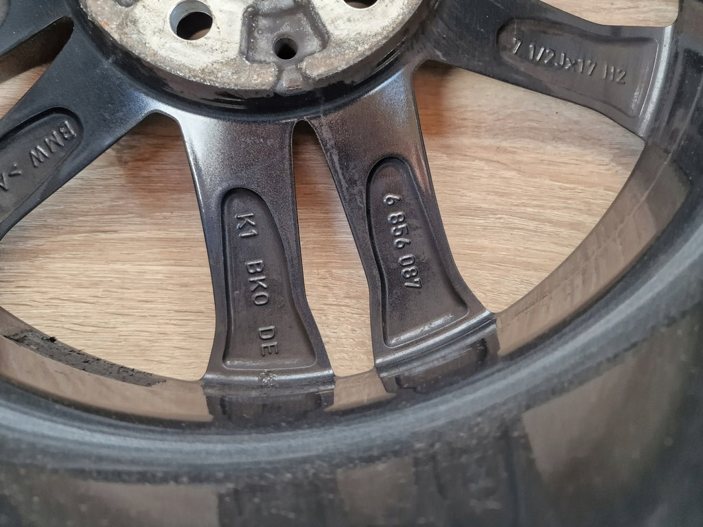 1x Alufelge 17 Zoll 7.5" 5x120 54ET Glanz Graphit 6856087 BMW F40 Mg Rim Wheel