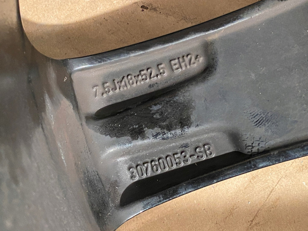 1x Alufelge 18 Zoll 7.5" 5x108 52,5ET 31373099 Volvo V40 Rim Wheel