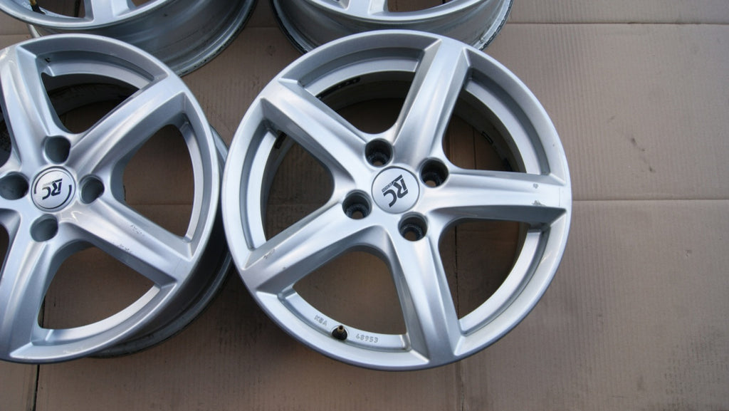 4x Alufelge 16 Zoll 6.5" 4x108 RC24-656 Citroën Rim Wheel FEL2814071487zd