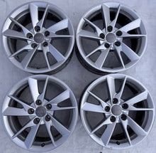 Laden Sie das Bild in den Galerie-Viewer, 4x Alufelge 16 Zoll 7.0" 5x112 35ET Glanz Silber 8W0601025B Audi Rim Wheel FEL2636506141ht