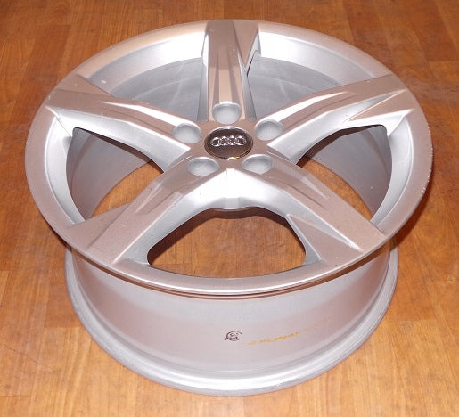 1x Alufelge 18 Zoll 8.0" 5x112 39ET Glanz Silber 80A601025 Audi Q5 Rim Wheel FEL7981139605py