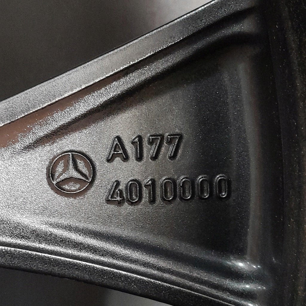 4x Alufelge 16 Zoll 6.5" 5x112 44ET Matt Schwarz A1774010000 Mercedes-Benz W177 FEL4061750551jq