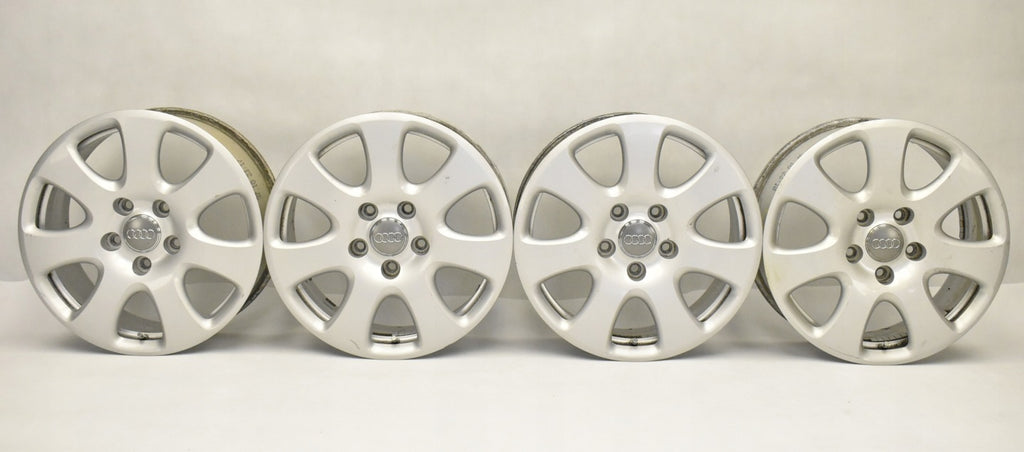 4x Alufelge 18 Zoll 7.5" 5x130 53ET Glanz Silber 4L0601025E Audi Q7 Rim Wheel FEL6180780682eq
