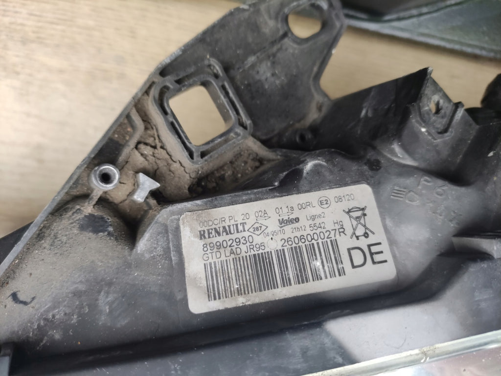 Frontscheinwerfer Renault Grand III Scenic 260600027R Xenon Links Headlight SCH2702191204kk