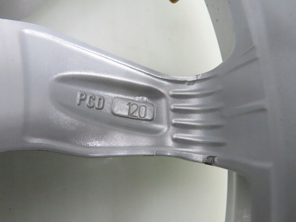 4x Alufelge 17 Zoll 7.5" 5x120 35ET Glanz Silber KBA49355 BMW F10 3 F30 E60 E90 FEL8402128163ar