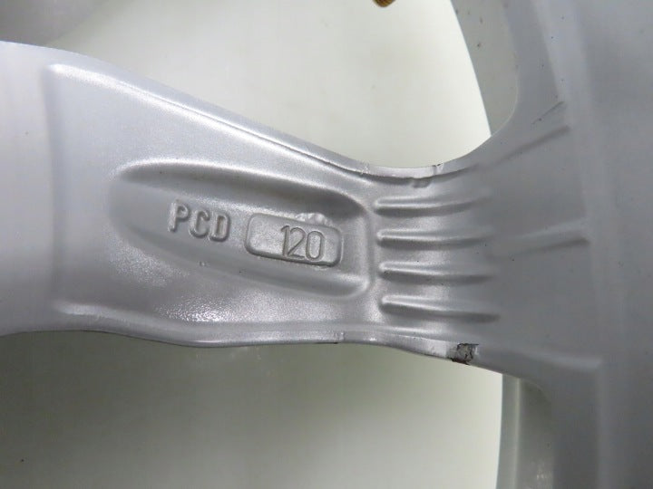 4x Alufelge 17 Zoll 7.5" 5x120 35ET Glanz Silber KBA49355 BMW F10 3 F30 E60 E90 FEL8402128163ar