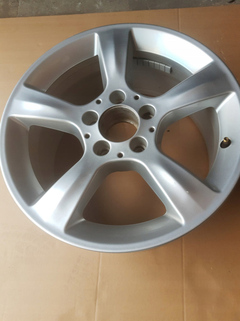 1x Alufelge 16 Zoll 7.0" 5x112 32ET Glanz Silber A2034013102 Mercedes-Benz W203