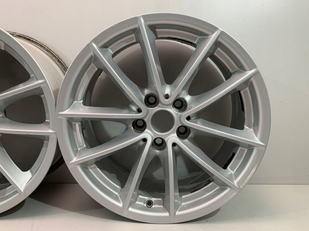4x Alufelge 17 Zoll 7.5" 5x112 27ET Glanz Silber 6868217 BMW 5 G31 G30 G01 FEL5046063965os