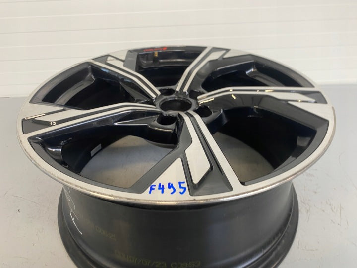 1x Alufelge 19 Zoll 8.5" 5x112 46ET Glanz Schwarz 8W0601025M Audi A4 Rim Wheel FEL1870348539xt