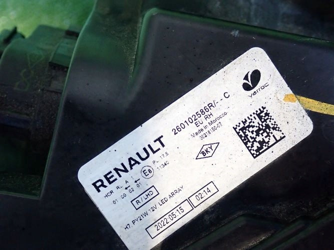 Frontscheinwerfer Dacia Sandero III Logan 260102586 Rechts Headlight