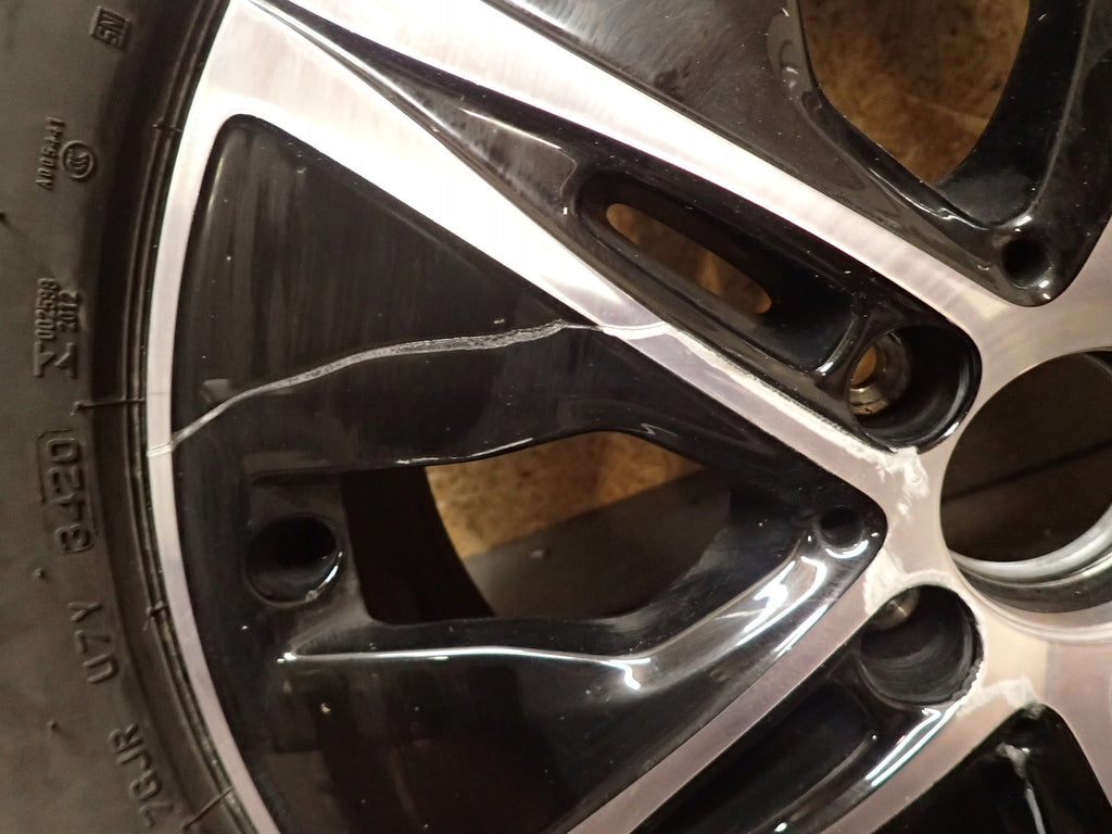 1x Alufelge 17 Zoll 7.0" 5x112 48,5ET A2054019000 Mercedes-Benz W205 Rim Wheel