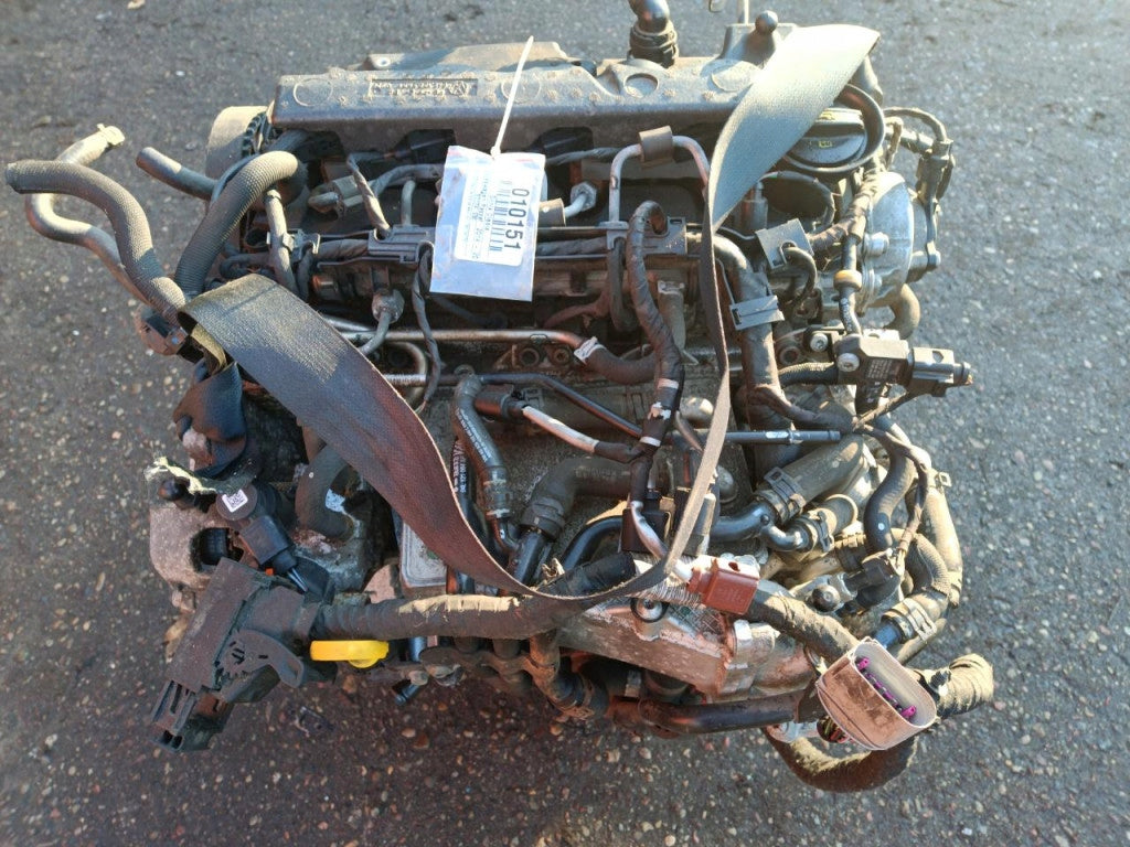 Motor VW Passat B8 CRLB 2.0 TDI 150PS 110kW 2015 Diesel Engine Komplett