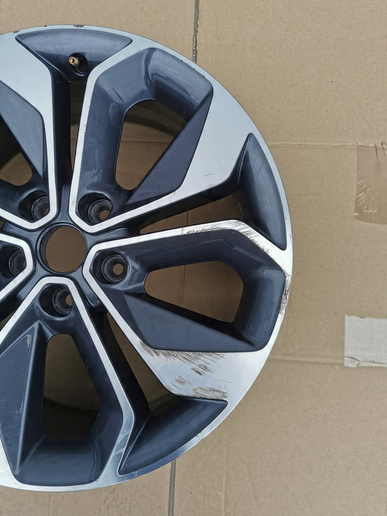 1x Alufelge 18 Zoll 7.5" 5x114.3 46ET Glanz Graphit 403006336R Mg Gt Megane Iv