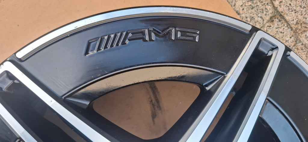 1x Alufelge 18 Zoll 8.5" 5x112 52ET Glanz Schwarz A2064011800 Mercedes-Benz W206 FEL8069844755fu