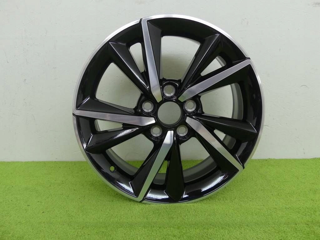 1x Alufelge 17 Zoll 7.0" 5x114.3 50ET Glanz Schwarz PW457-02001 Toyota Avensis FEL1947739997qp