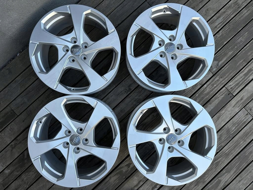 4x Alufelge 18 Zoll 7.5" 5x112 51ET Glanz Silber 8V0601025 Audi B7 Rim Wheel FEL6881205013dk