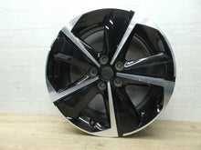 Load image into Gallery viewer, 1x Alufelge 17 Zoll 7.5" 5x108 44ET Glanz Schwarz 9847065380 Opel Astra L FEL7484603952hx