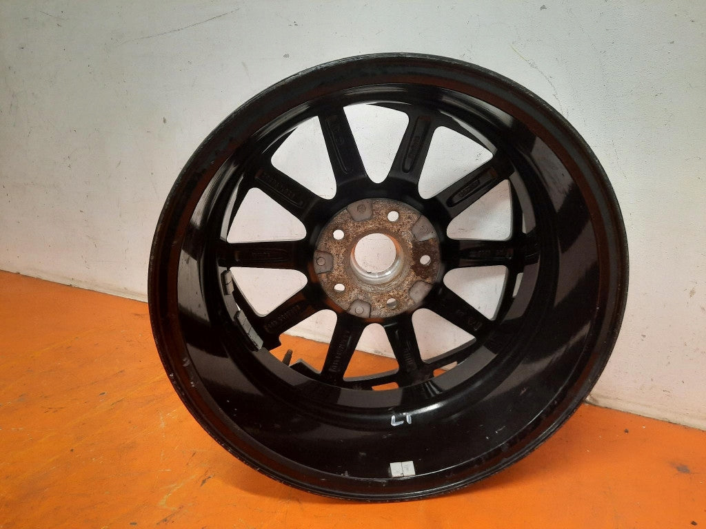 1x Alufelge 16 Zoll 6.5" 5x114.3 Schwarz 8201698552 Dacia Rim Wheel FEL2480947605ug