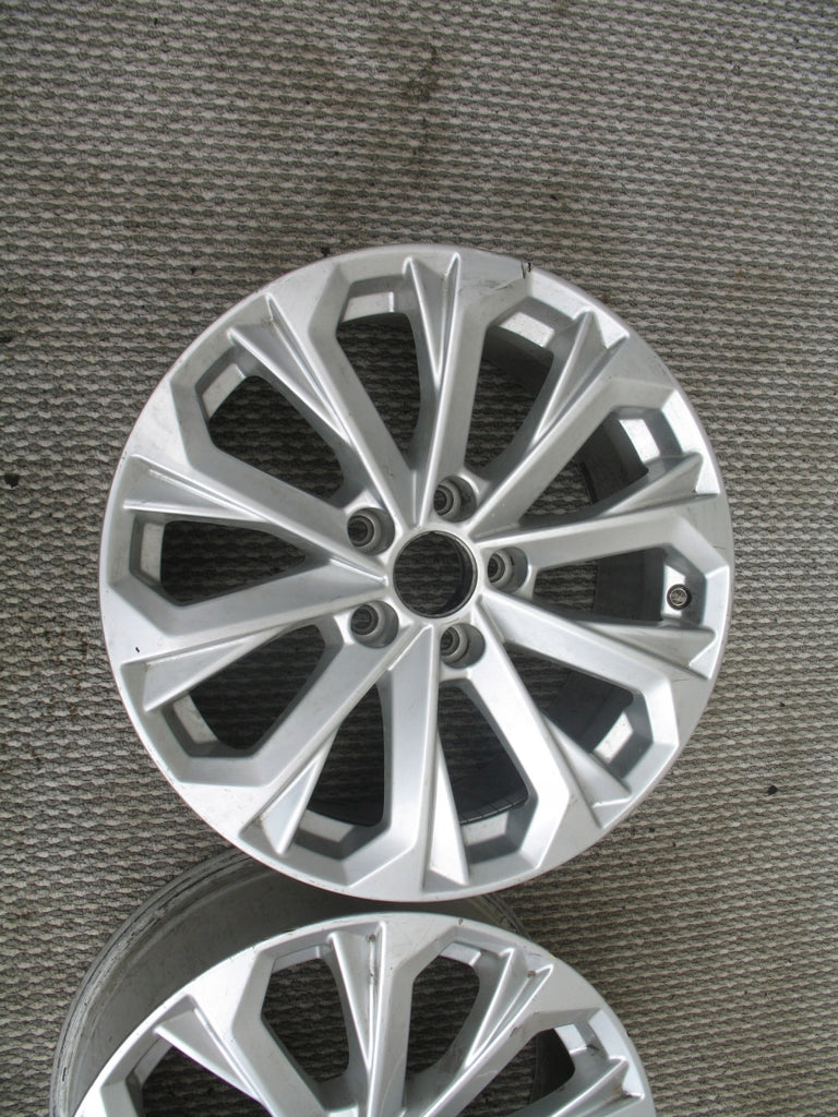 1x Alufelge 17 Zoll 7.5" 5x112 38ET Glanz Schwarz 8W0601025L Audi Rim Wheel FEL5318820713km