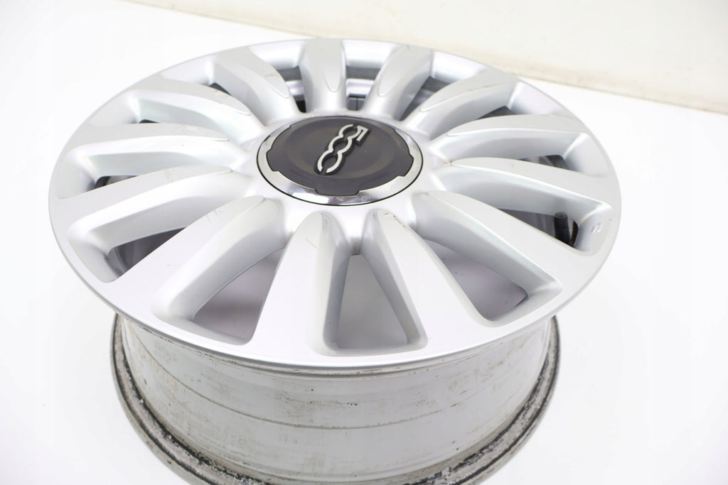 1x Alufelge 16 Zoll 6.5" 5x98 39ET Glanz Silber 735585995 Fiat 500l Rim Wheel FEL1546837897ha