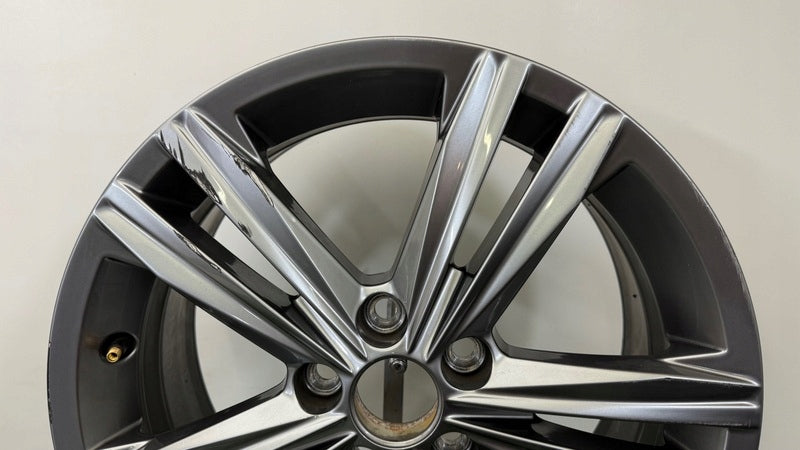 1x Alufelge 16 Zoll 6.5" 5x100 47ET Glanz Grau 2G0601025AA VW Rim Wheel FEL3308838121jm