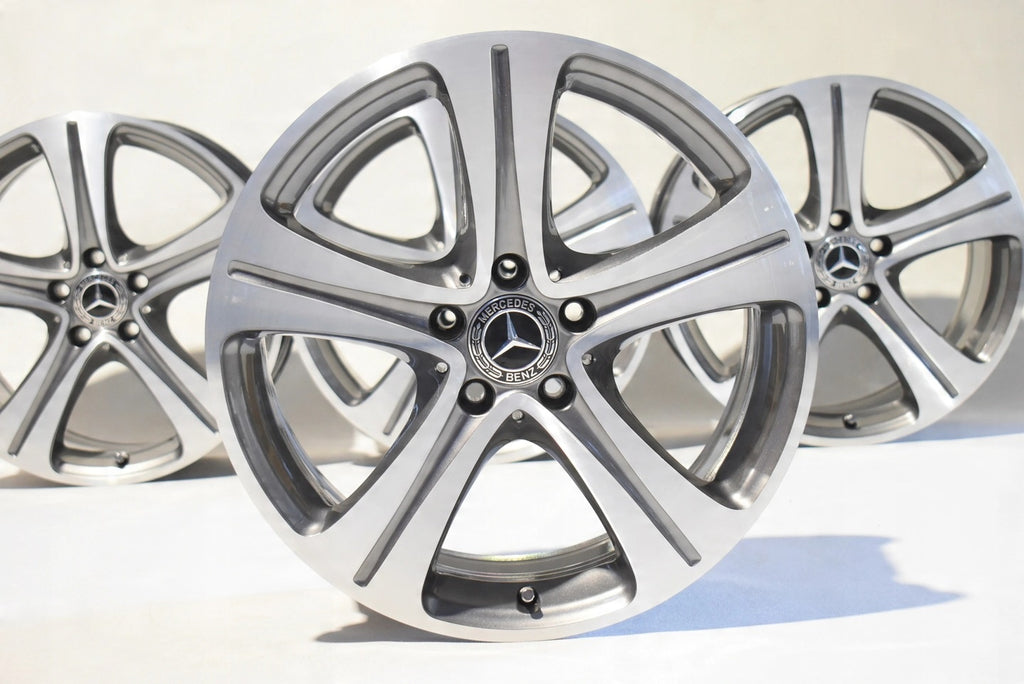 4x Alufelge 18 Zoll 8.0" 5x112 43ET A2134011400 Mercedes-Benz W213 C238