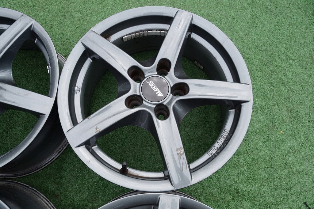 4x Alufelge 16 Zoll 7.0" 5x110 35ET Glanz Grau GR70635O12-7 Opel Meriva B FEL2851395979tp