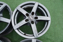 Laden Sie das Bild in den Galerie-Viewer, 4x Alufelge 16 Zoll 7.0" 5x110 35ET Glanz Grau GR70635O12-7 Opel Meriva B FEL2851395979tp