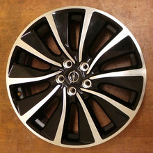 Load image into Gallery viewer, 1x Alufelge 19 Zoll 7.0" 5x108 38ET Glanz Schwarz YP00174580 Opel Grandland FEL7258346771we