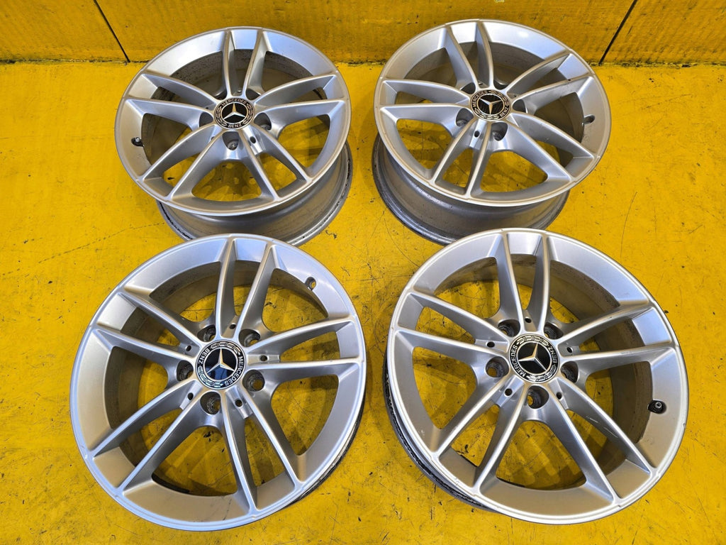 4x Alufelge 16 Zoll 6.5" 5x112 44ET Glanz Silber A1774010100 Mercedes-Benz W177 FEL5404264174yv