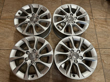 Laden Sie das Bild in den Galerie-Viewer, 4x Alufelge 16 Zoll 6.5" 5x112 46ET Glanz Silber Audi Rim Wheel FEL4195291333xx