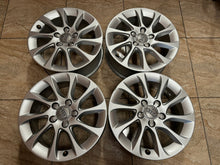 Laden Sie das Bild in den Galerie-Viewer, 4x Alufelge 16 Zoll 6.5" 5x112 46ET Glanz Silber Audi Rim Wheel FEL4195291333xx