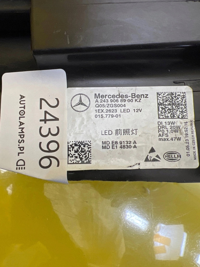 Frontscheinwerfer Mercedes-Benz Eqa Eqb A2439068900 LED Links Headlight SCH1381775214ua
