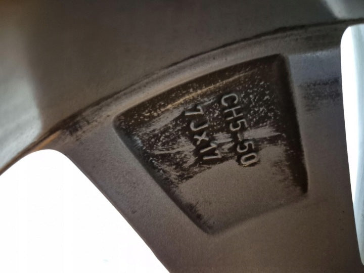 1x Alufelge 17 Zoll 7.0" 5x114.3 50ET Glanz Graphit 9677495177 Citroën I FEL3641274596gn