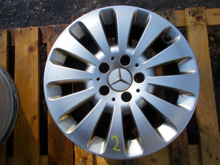 4x Alufelge 16 Zoll 7.0" 5x112 43ET A2044010602 Mercedes-Benz W204 Rim Wheel FEL1377653613gp