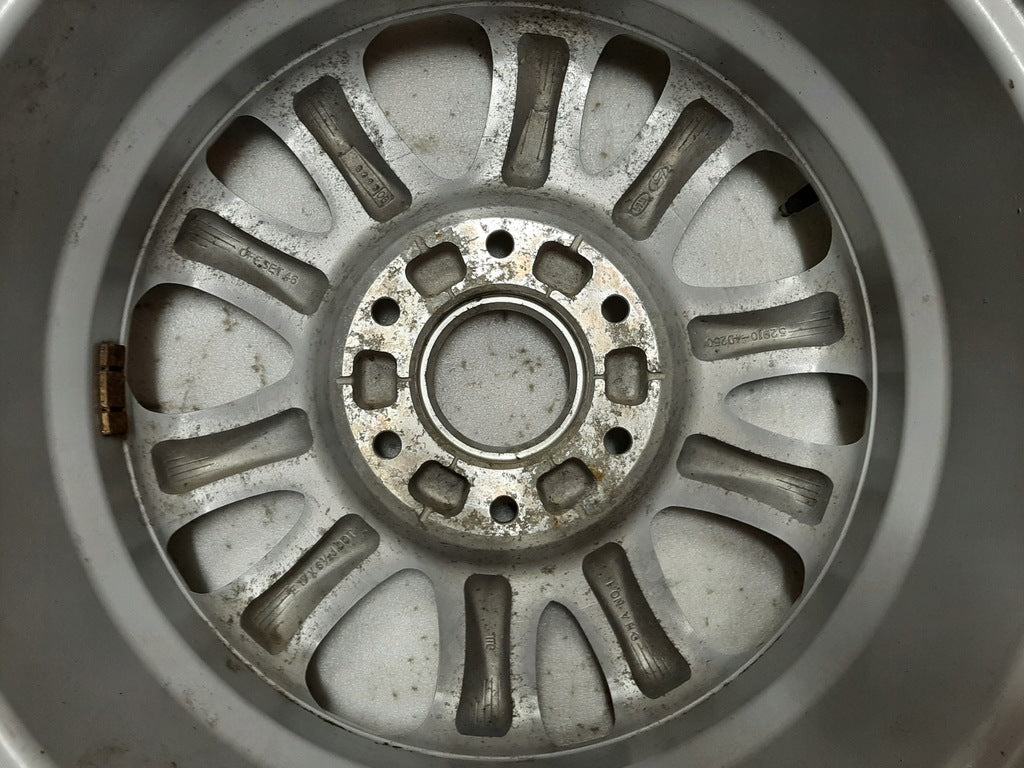 1x Alufelge 17 Zoll 6.5" 6x139.7 46ET Glanz Silber 52910-4D250 Kia Carnival Ii FEL2929277137eq