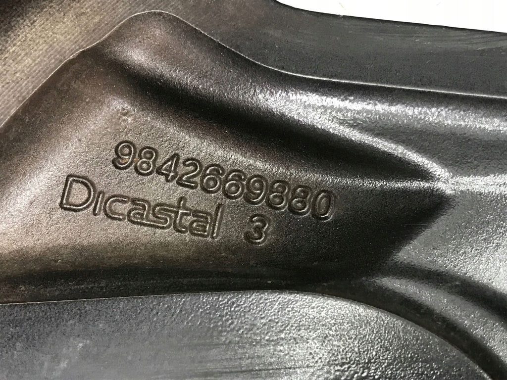 1x Alufelge 20 Zoll 8.0" 5x108 43ET Glanz Schwarz 9842669880 Peugeot 3008 FEL8233430921pa