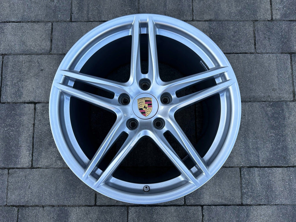 1x Alufelge 19 Zoll 11.5" 5x130 76ET 99136256000 Porsche Carrera Rim Wheel