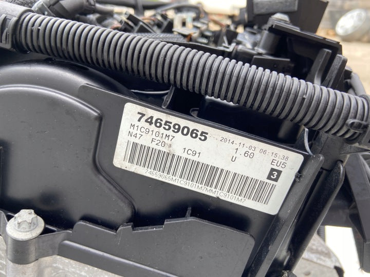 Motor BMW F20 N47D16A 1.6 116PS 153TKm Engine Komplett MOT3599652018za