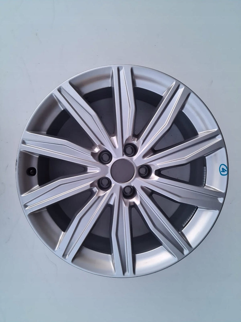 1x Alufelge 19 Zoll 8.0" 5x112 39ET Glanz Silber 4K0601025M Audi Rim Wheel