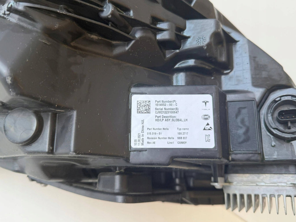 Frontscheinwerfer Tesla Model 3 1514952-00-C LED Links Scheinwerfer Headlight SCH9554472430zw