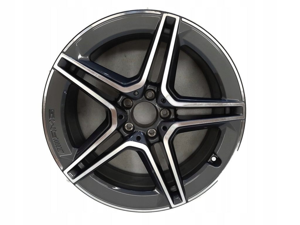 1x Alufelge 19 Zoll 8.0" 5x112 38ET A2534015300 Mercedes-Benz Glc Amg Rim Wheel FEL1863955826ib
