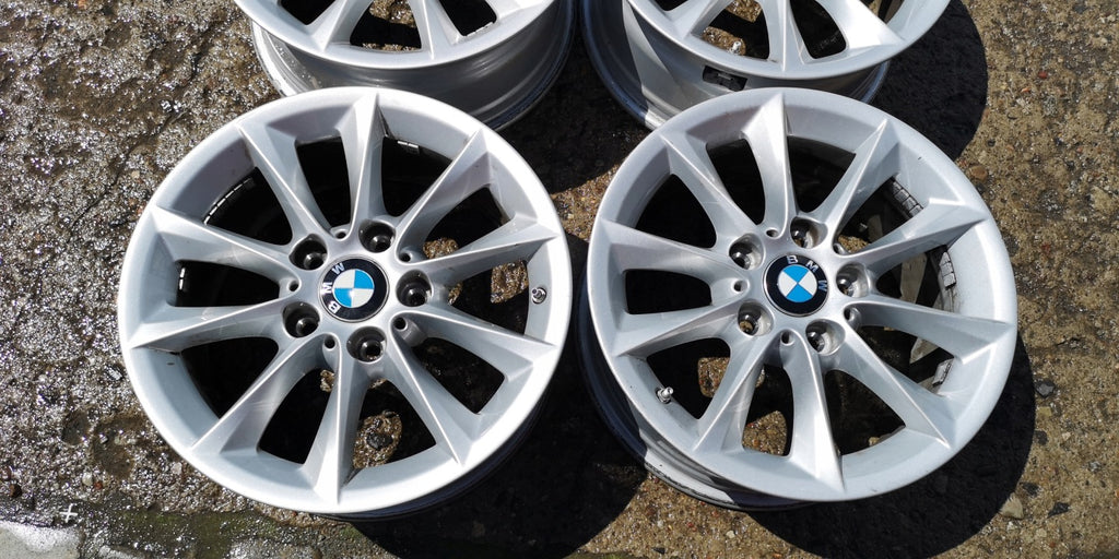 1x Alufelge 16 Zoll 7.0" 5x120 40ET Glanz Silber 6796200 BMW 1 F20 Rim Wheel FEL3228513593sq