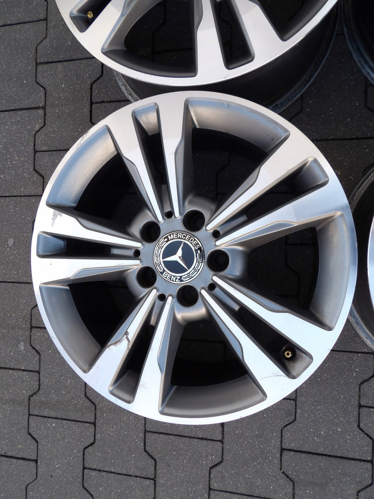 4x Alufelge 17 Zoll 8.0" 5x112 48ET Mercedes-Benz Rim Wheel FEL7436434114dq