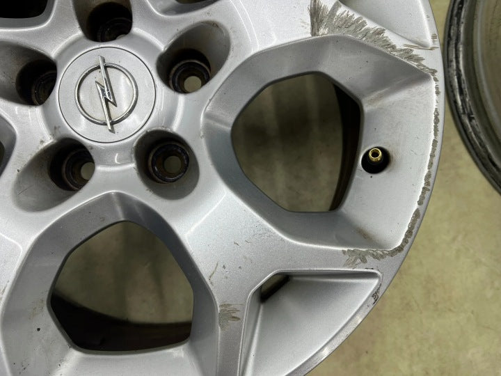 4x Alufelge 16 Zoll 6.5" 5x110 37ET 13116659 Opel Astra G Zafira B Meriva FEL2692770863sp