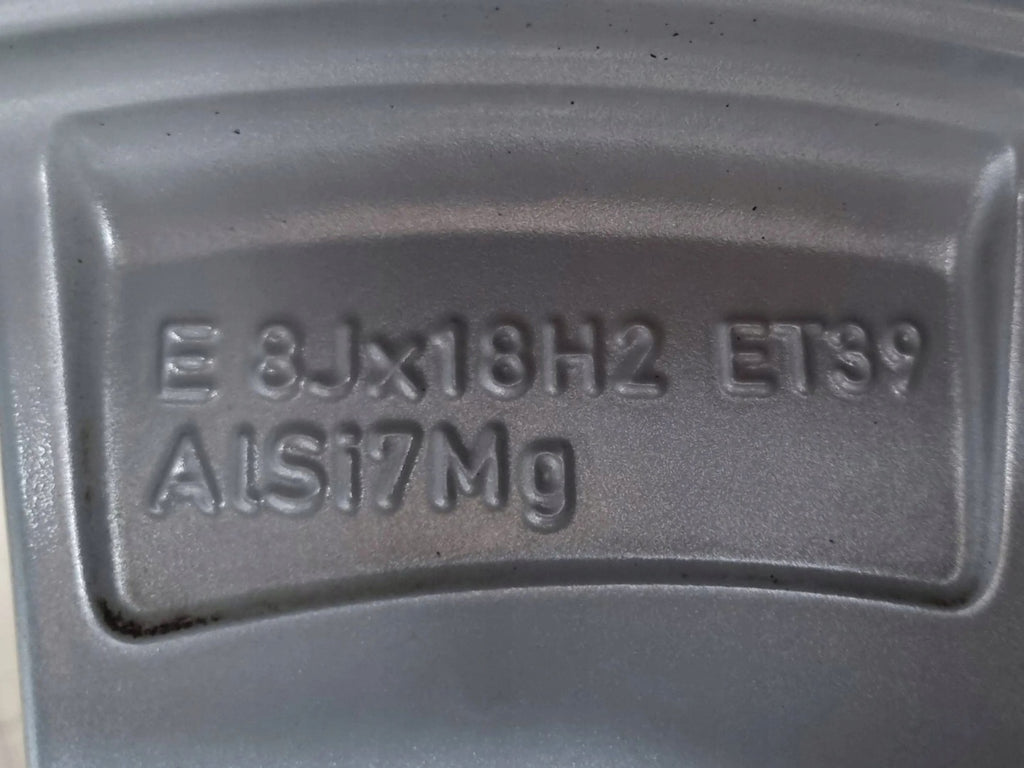 1x Alufelge 18 Zoll 8.0" 5x112 39ET Glanz Silber 4K0601025D Audi A6 Rim Wheel FEL4319981628du