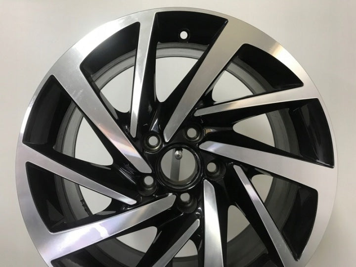 1x Alufelge 17 Zoll 7.0" 5x112 40ET Glanz Schwarz 5NA601025P VW Tiguan Rim Wheel FEL1240269546vp